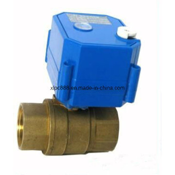 2 Way Brass Motor Operated Water Ball Valve for HVAC